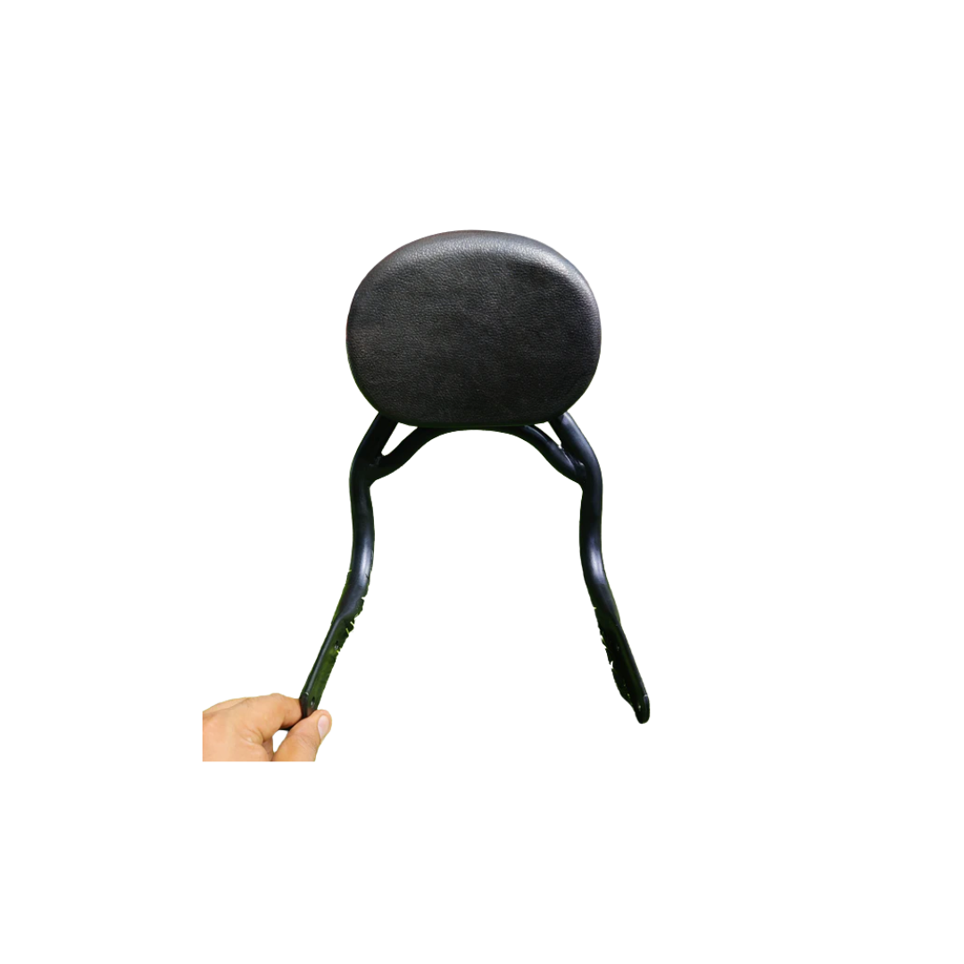 PU Cushion Tubular Frame Backrest for Classic 350 Reborn, Electra, Standard & Yezdi Scrambler