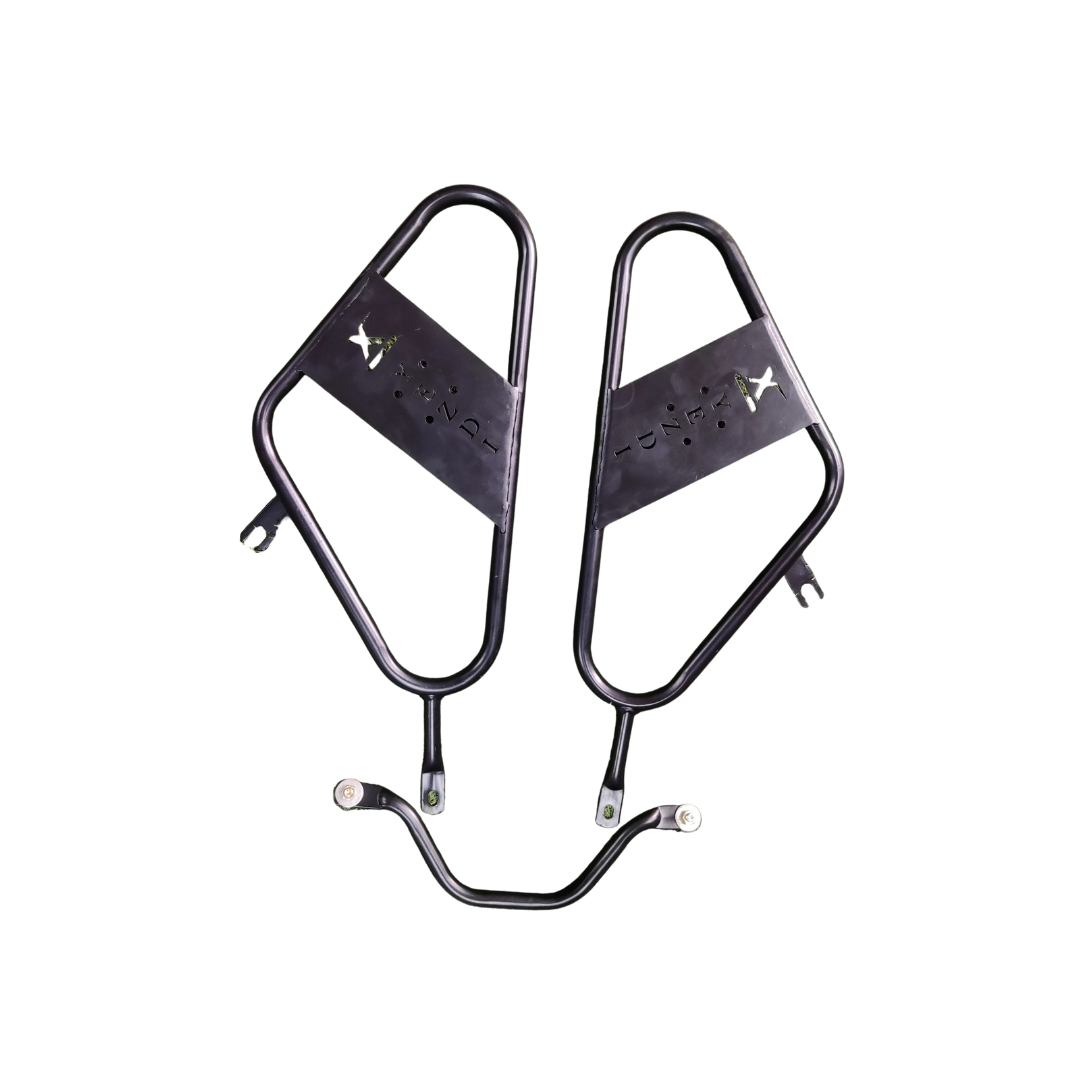 Premium Jerry Can Mount Saddle Stay for Yezdi Scrambler