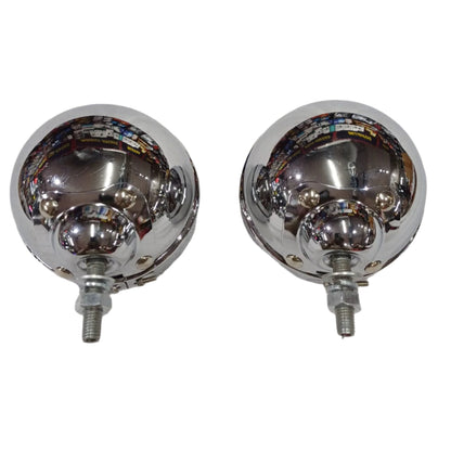 40W Fog Lights with Projector & Chrome Holder – Universal Fit