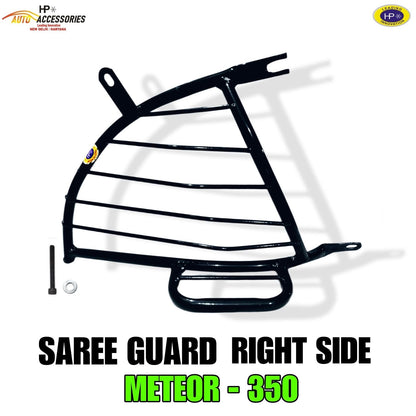 Right Side OE Style Saddle/Saree Guard for Royal Enfield Super Meteor 650 7 Meteor 350