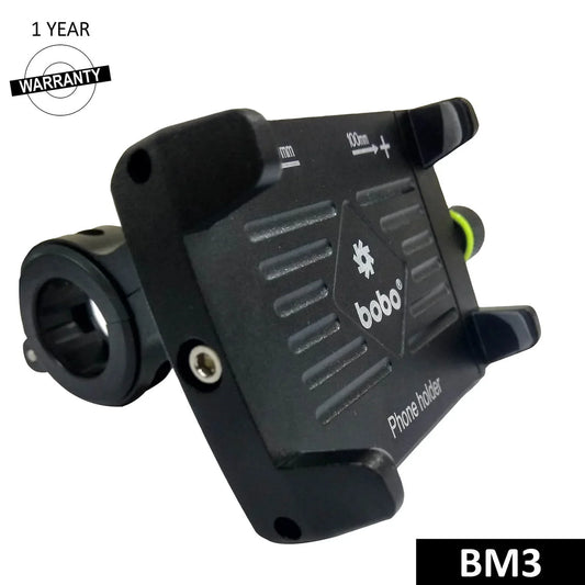 BOBO BM3 Claw-Grip Aluminium Bike & Cycle Phone Holder – Secure Fit