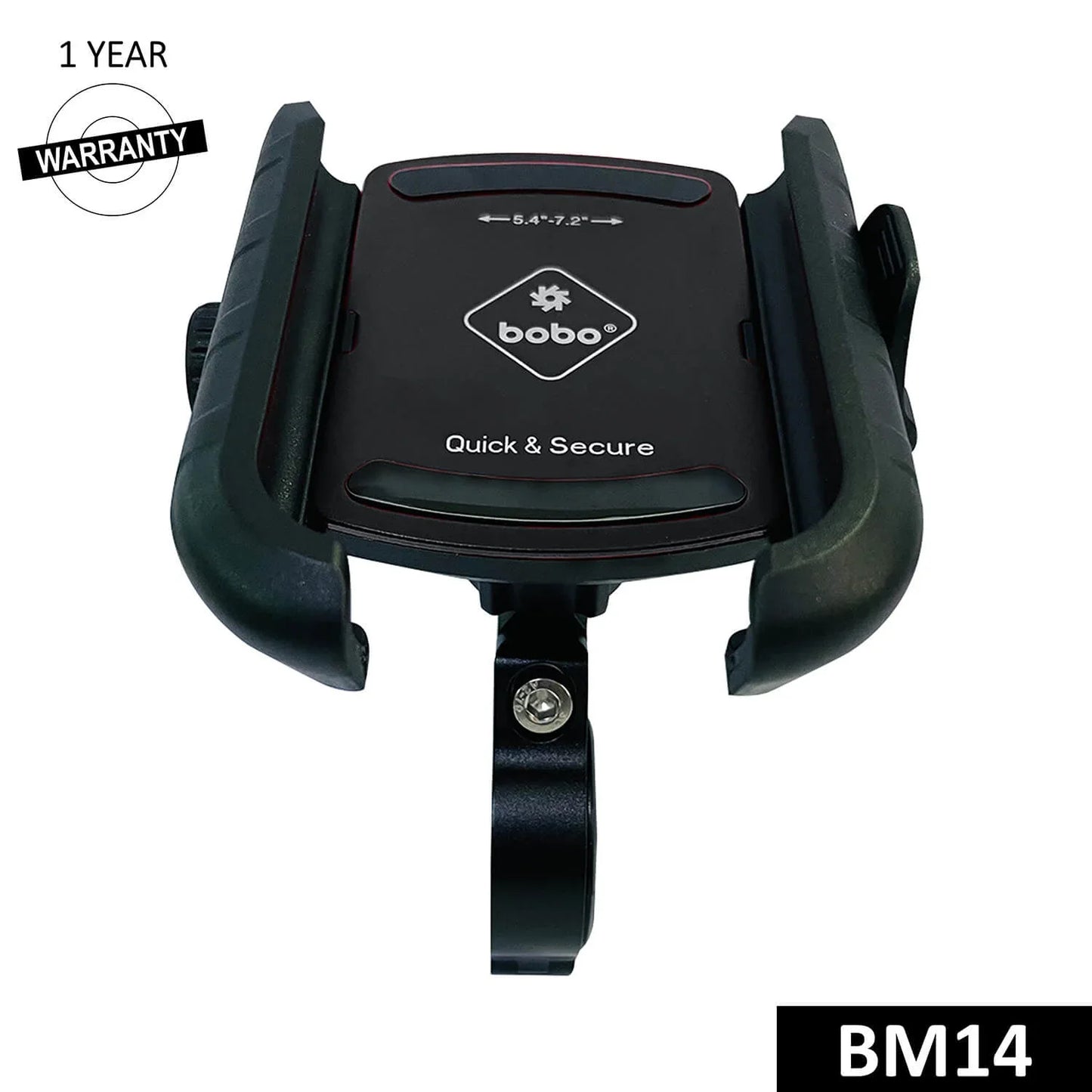 BOBO BM14 Quick Release Bike Phone Holder – Secure & Easy Mounting