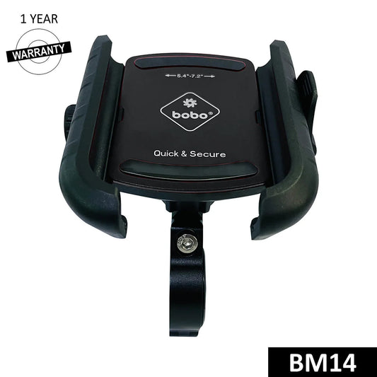 BOBO BM14 Quick Release Bike Phone Holder – Secure & Easy Mounting