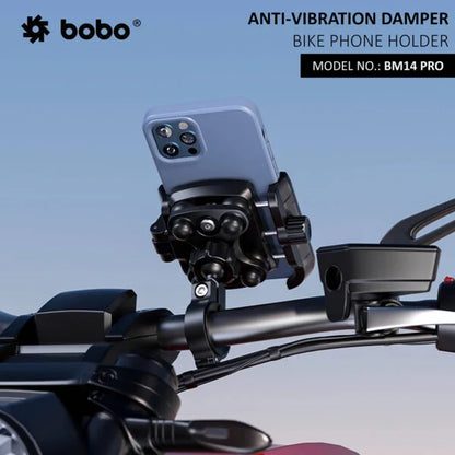 BOBO BM14 PRO Quick Release Bike Phone Holder with Vibration Controller