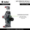 BOBO BM16 Anti-Vibration Bike Phone Mount with 15W Wireless Charging