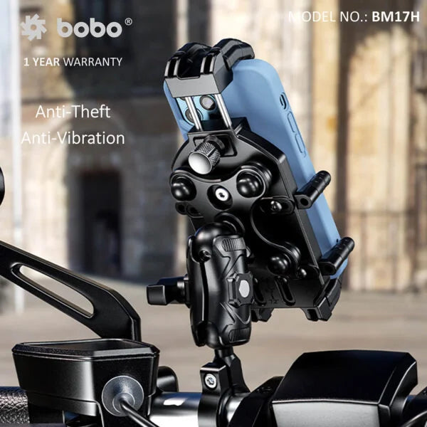 BOBO BM17 Anti-Vibration Bike & Cycle Phone Holder – Secure & Durable