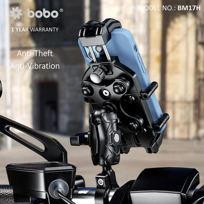 BOBO BM17 Anti-Vibration Bike & Cycle Phone Holder – Secure & Durable