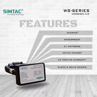 ROYAL ENFIELD | HUNTER | Compatible | Simtac | PNP Hazard Flasher / Adapter / Module | HNTR-WS4