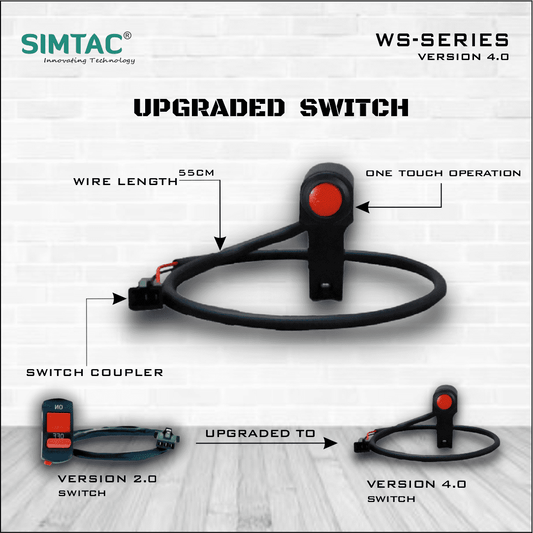 Yamaha R15 V4 Simtac PNP Hazard Flasher Adapter with Switch [V6.0] - YMHV4 - WS4