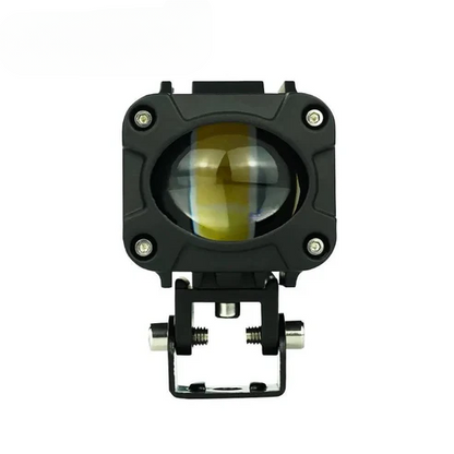 HJG-17 40 Watt  Single LED Cree Lens Fog Light White/Yellow for All Motorcycles