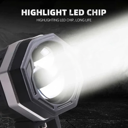 LIUHJG HJG HJG 125 Original Fog Light Hexagon HJG 125 Dual Lens 120W Foglight New Model with Power Adaptor Foglight Ultra Wide Dual Intensity LED Driving Fog Lights White/Yellow (2*60W = 120W Total) Universal For All Cars & Bikes