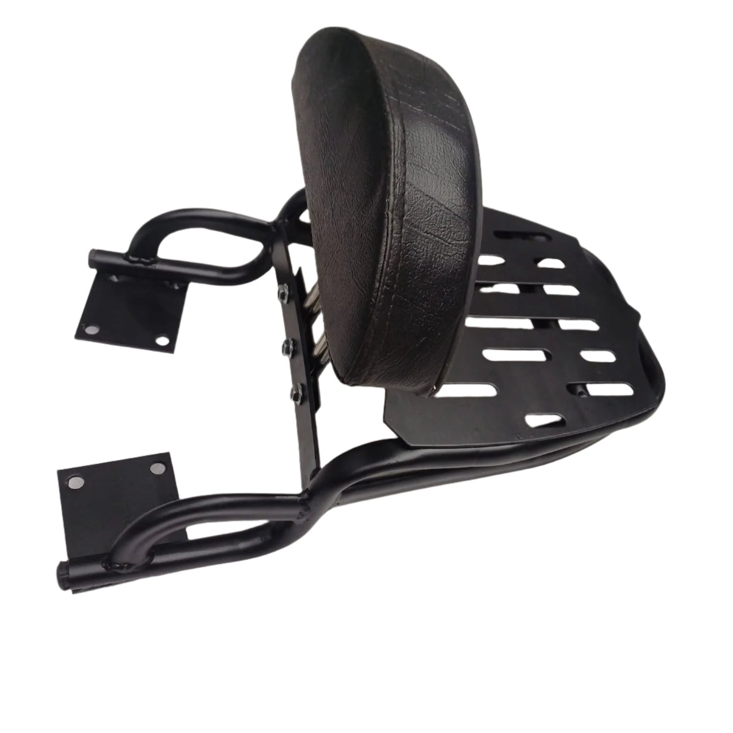 Adjustable Carrier with Foam Cushion Backrest for Jawa 42,Jawa 42 2.1,Jawa Classic 300,Royal Enfield Hunter/Thunderbird/Meteor 350