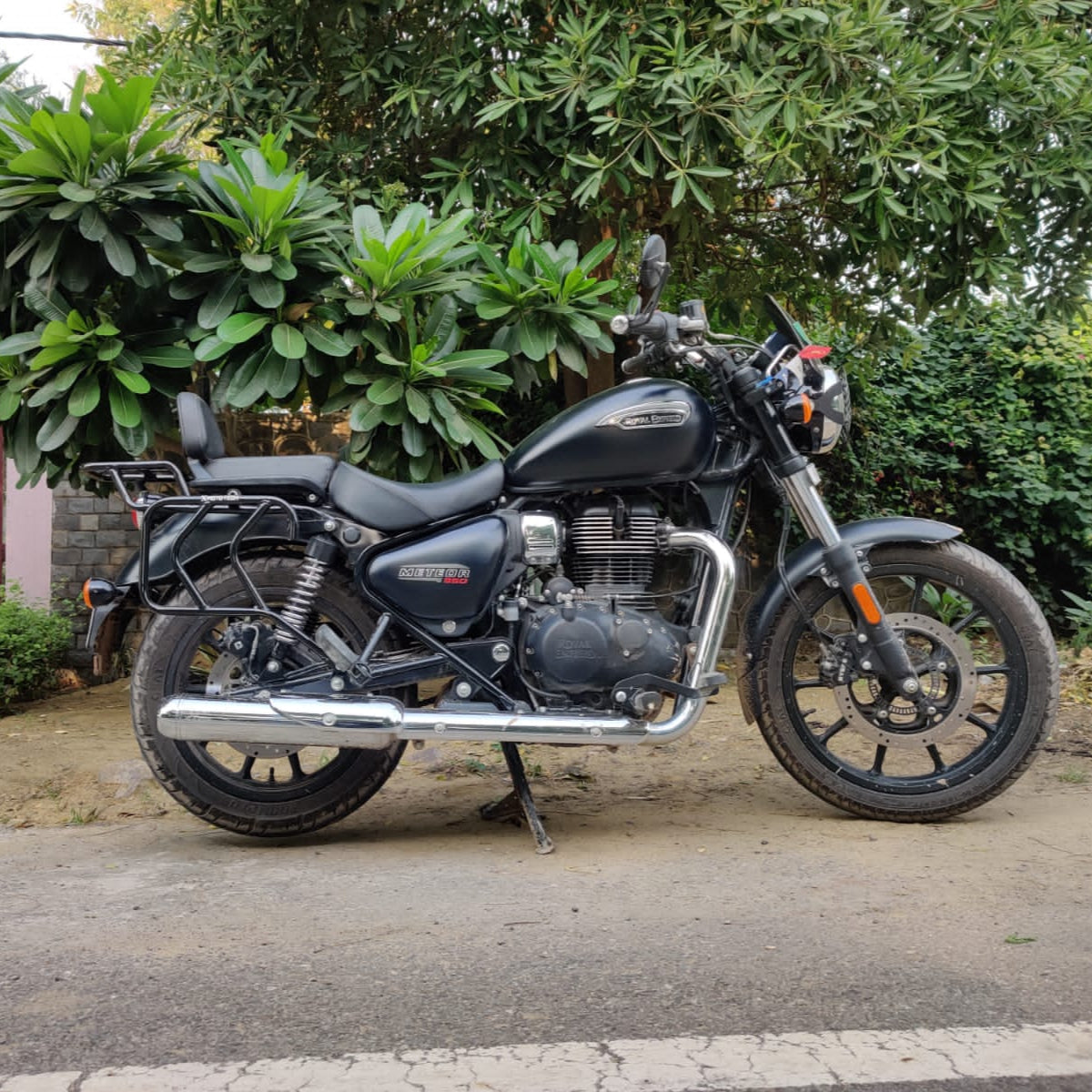 Top Rack for Royal Enfield Meteor 350 without Plate