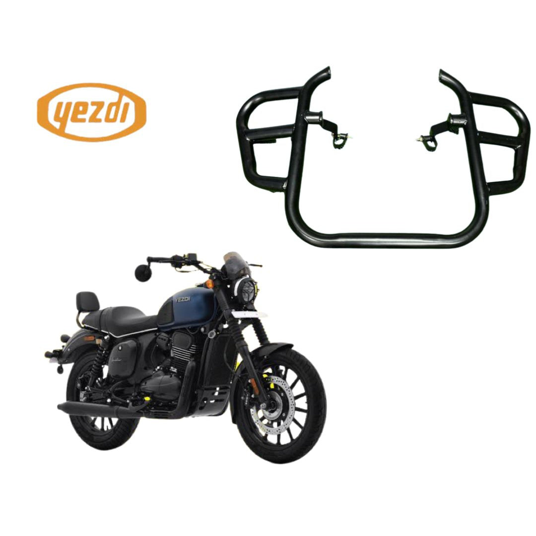 OE Butterfly 1.25-inch Leg Guard/Crash Guard for Yezdi Roadster & Jawa Models