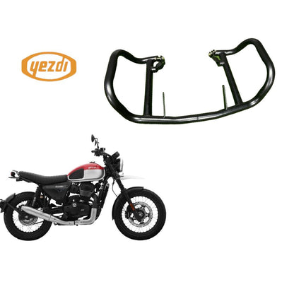Mild Steel 8-Bend Leg Guard for Jawa 42, Perak, Yezdi Scrambler