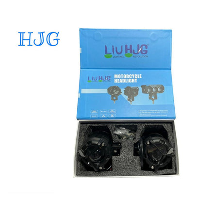 80W Mercedes LED Fog Lights – Pair – Universal for Motorcycles