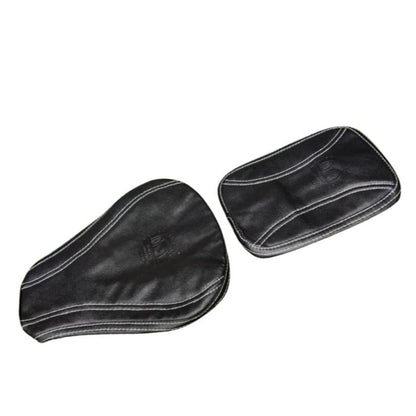 Premium White Stitch Seat Cover for Classic 500 & Classic 350
