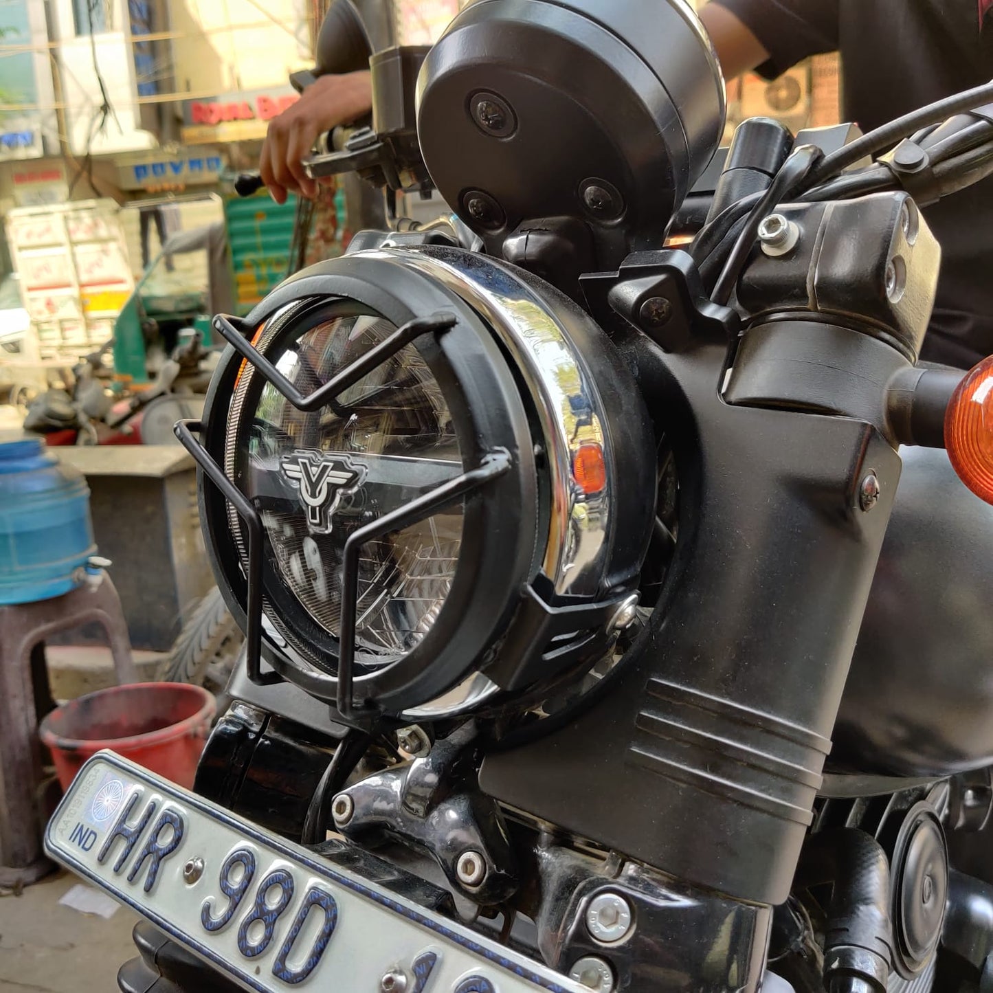 Headlight Grill for Yezdi Roadster & Jawa 42 Bobber