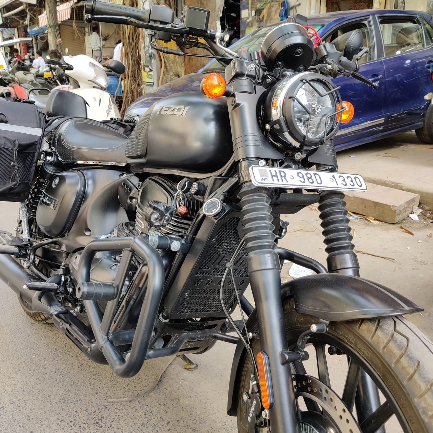 Headlight Grill for Yezdi Roadster & Jawa 42 Bobber