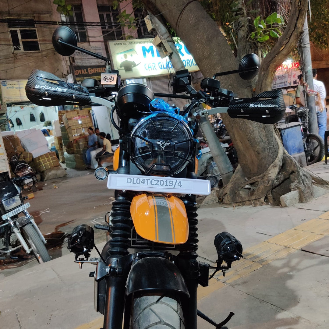 Headlight Grill (Cross Pattern) for Yezdi Adventure & Scrambler