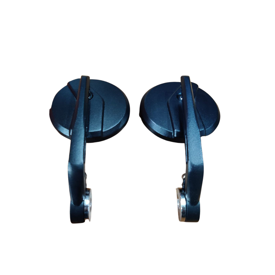 Universal GT Bar End  Mirrors  for Motorcycle & Scooters, Universal Rearview Mirror