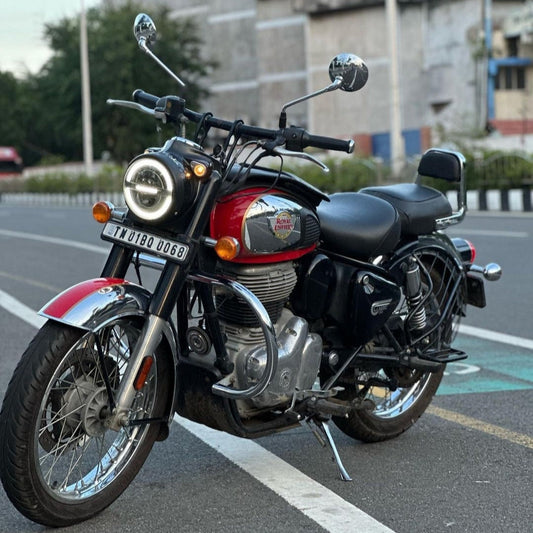 7" Inch Small Minus with DRL 110 Watts RP-5 LED Headlight for All ROYAL ENFIELD Models