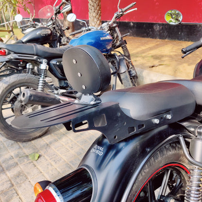 Top Rack Backrest for Classic 350 Reborn, Standard Reborn & Royal Enfield Classic 350