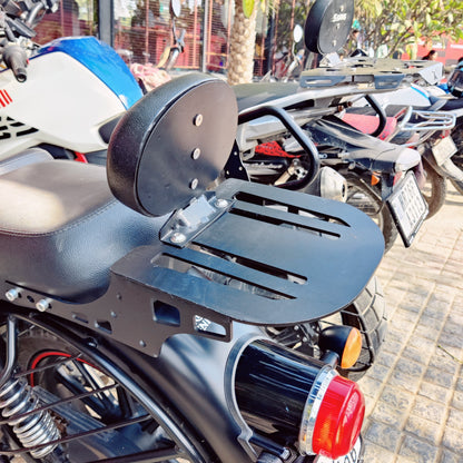 Top Rack Backrest for Classic 350 Reborn, Standard Reborn & Royal Enfield Classic 350