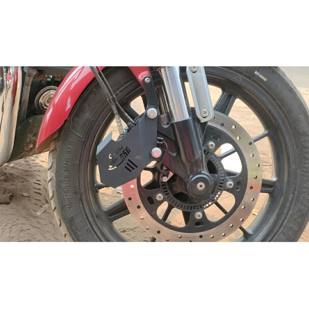 High-Performance Front Caliper Guard for Super Meteor 650