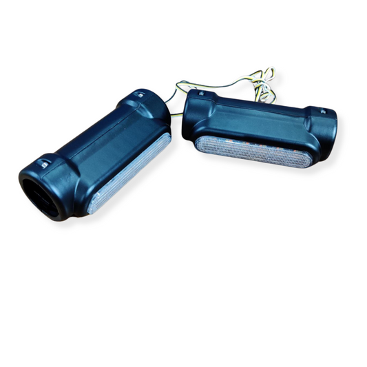 Meteor 650 Leg Guard with Dual-Color Customizable LED Lights