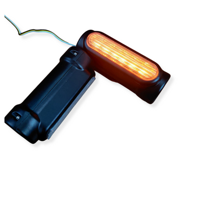 Meteor 650 Leg Guard with Dual-Color Customizable LED Lights