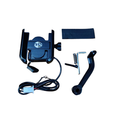 Universal Motorcycle Mobile Holder with Charger
