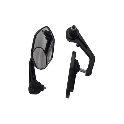 Trendy  Universal Bar End  Mirrors  for Motorcycle & Scooters, Universal Rearview Mirror