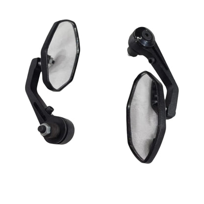 Trendy  Universal Bar End  Mirrors  for Motorcycle & Scooters, Universal Rearview Mirror