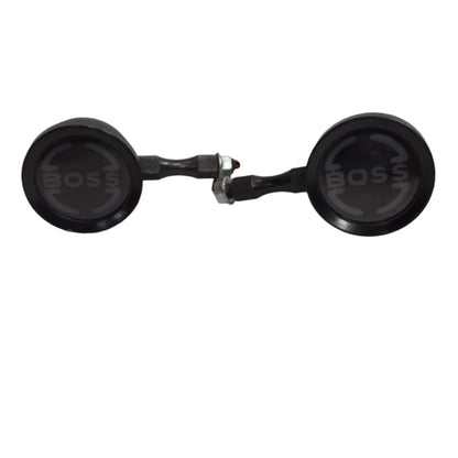 Big Metal Cut Boss Logo LED Indicators for Royal Enfield - Pair