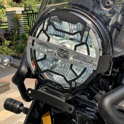 Jorjem Headlight Grill for Himalayan 450 | Robust Protection & Rugged Look