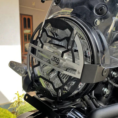 Jorjem Headlight Grill for Himalayan 450 | Robust Protection & Rugged Look