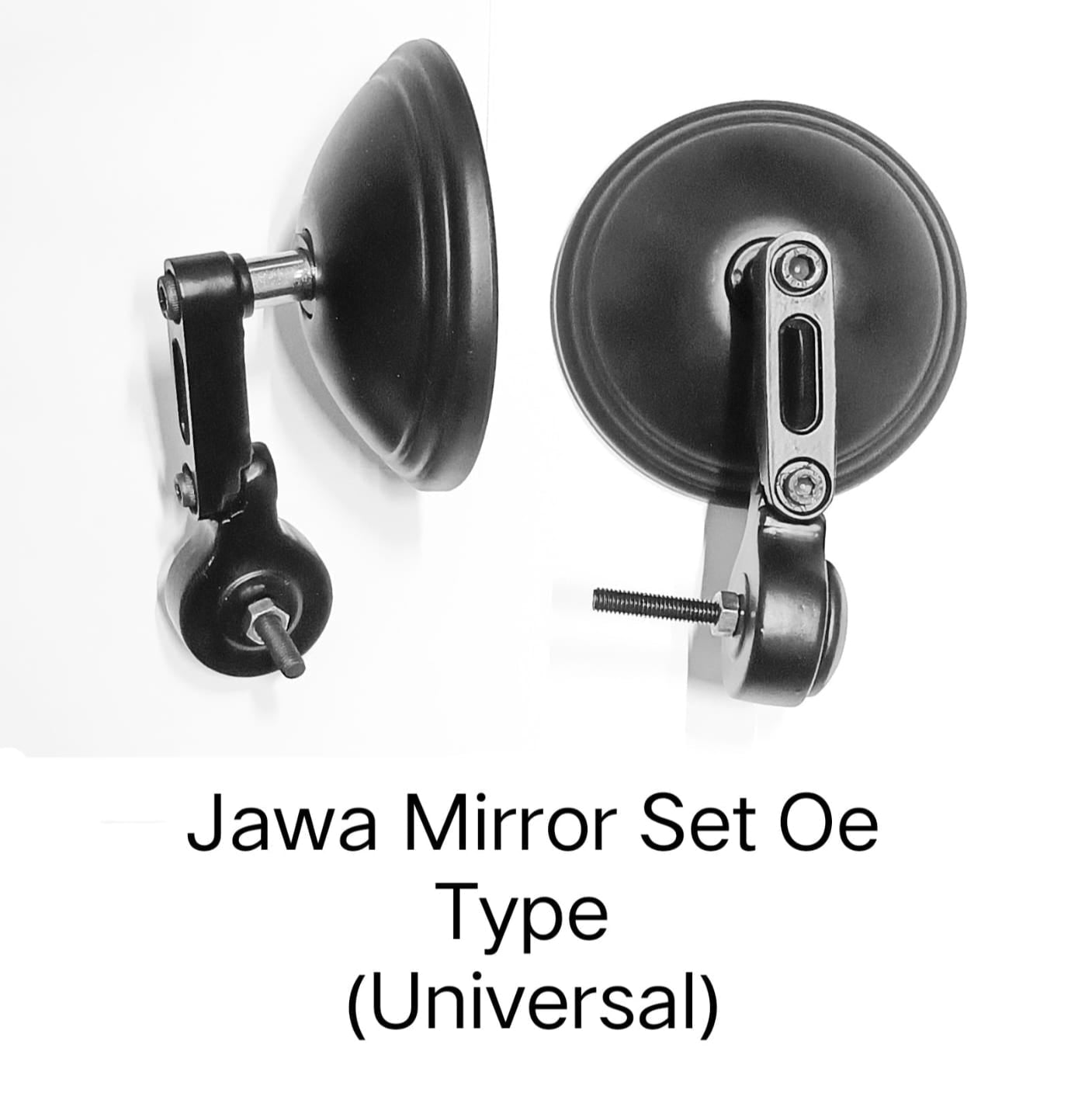 OE Jawa Style Bar End  Mirrors
