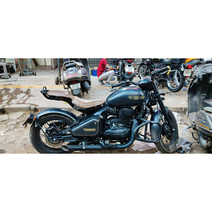 Grab Rail Backrest for Jawa Perak & Jawa 42 Bobber | Trendy Design | Enhanced Comfort