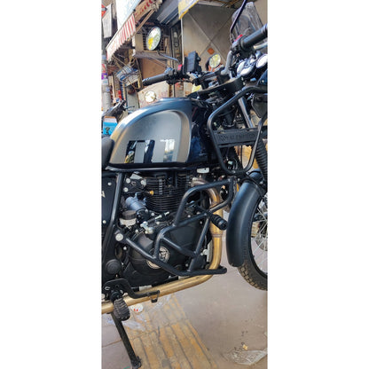 Crash Guard with Round Sliders for Royal Enfield Himalayan BS4/BS6 Models