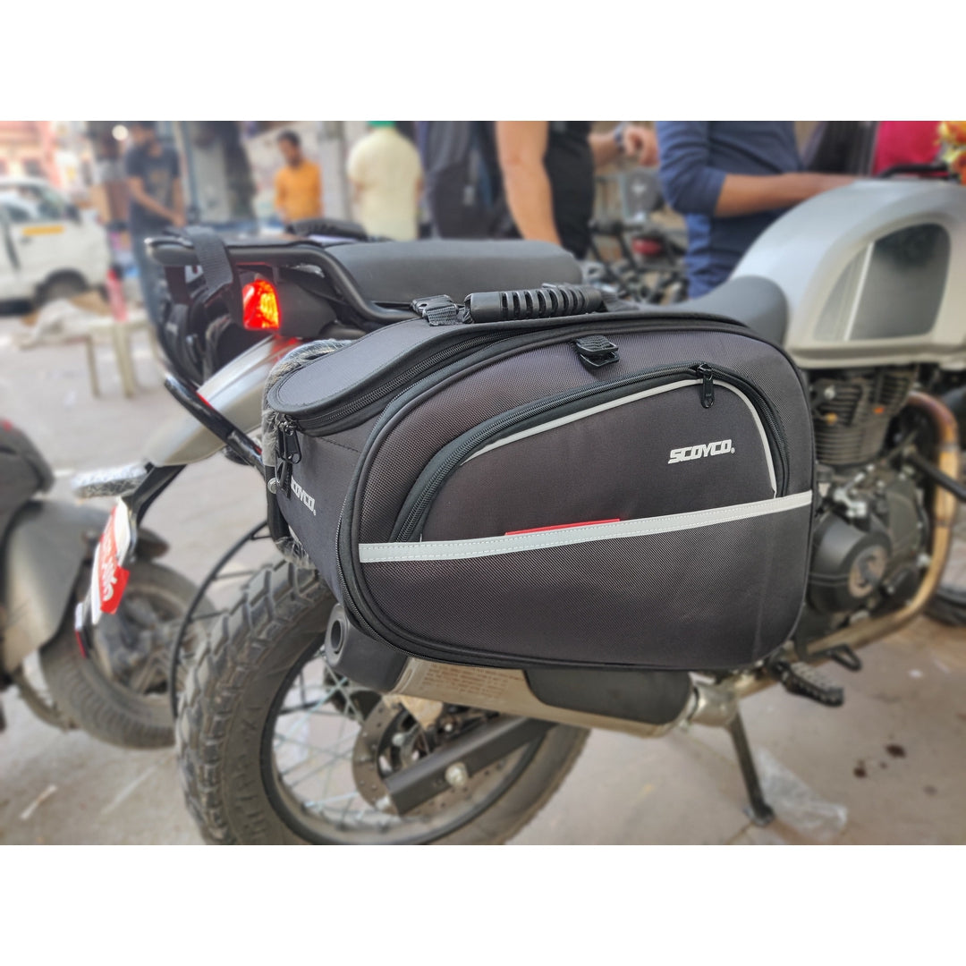 Big Scoyco 70L Saddle Bags – Waterproof & Universal for All Motorcycles