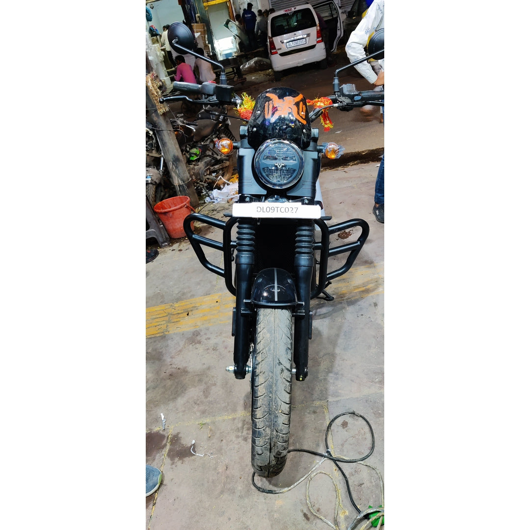 OE Butterfly 1.25-inch Leg Guard/Crash Guard for Yezdi Roadster & Jawa Models