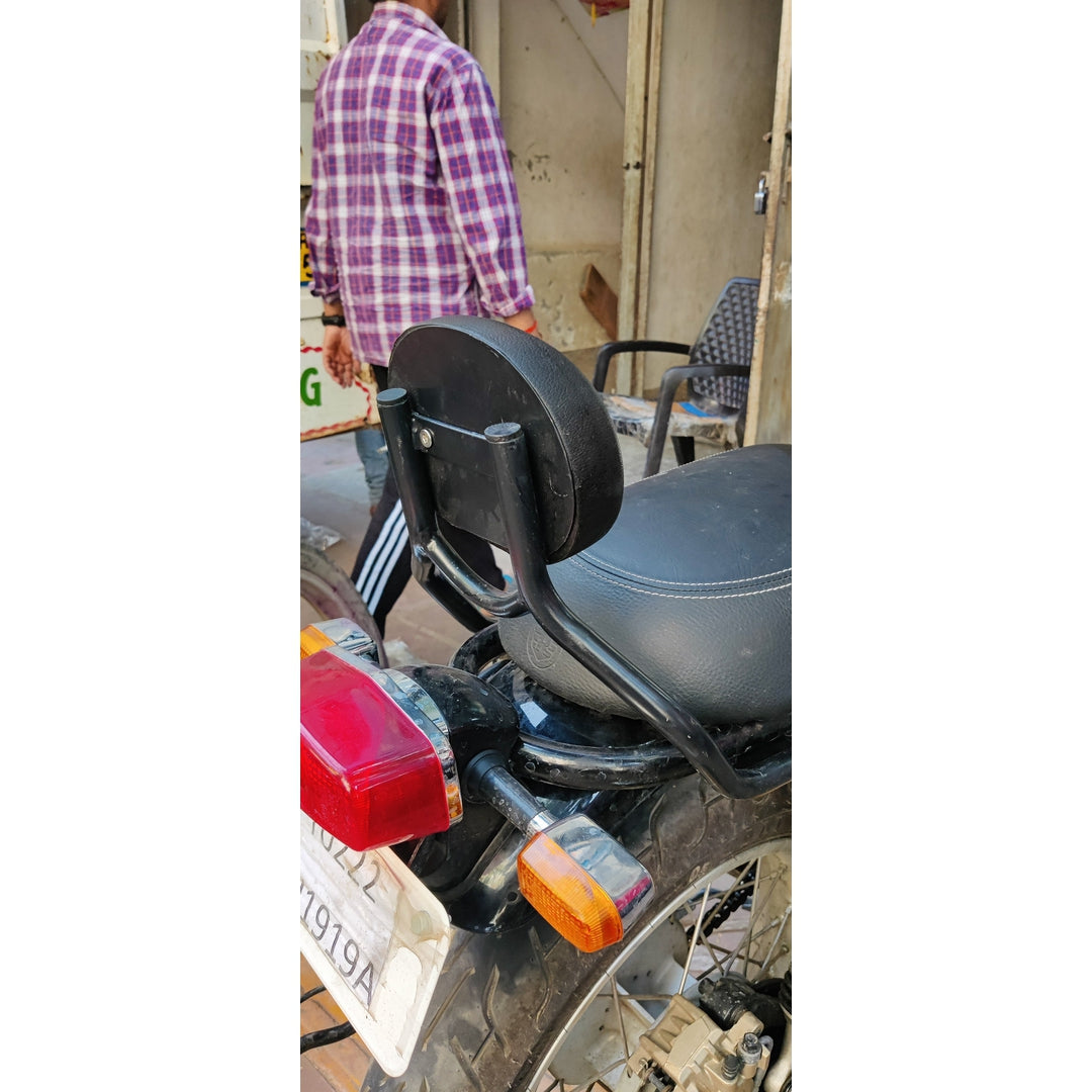 PU Cushion Tubular Frame Backrest for Interceptor & Continental GT 650
