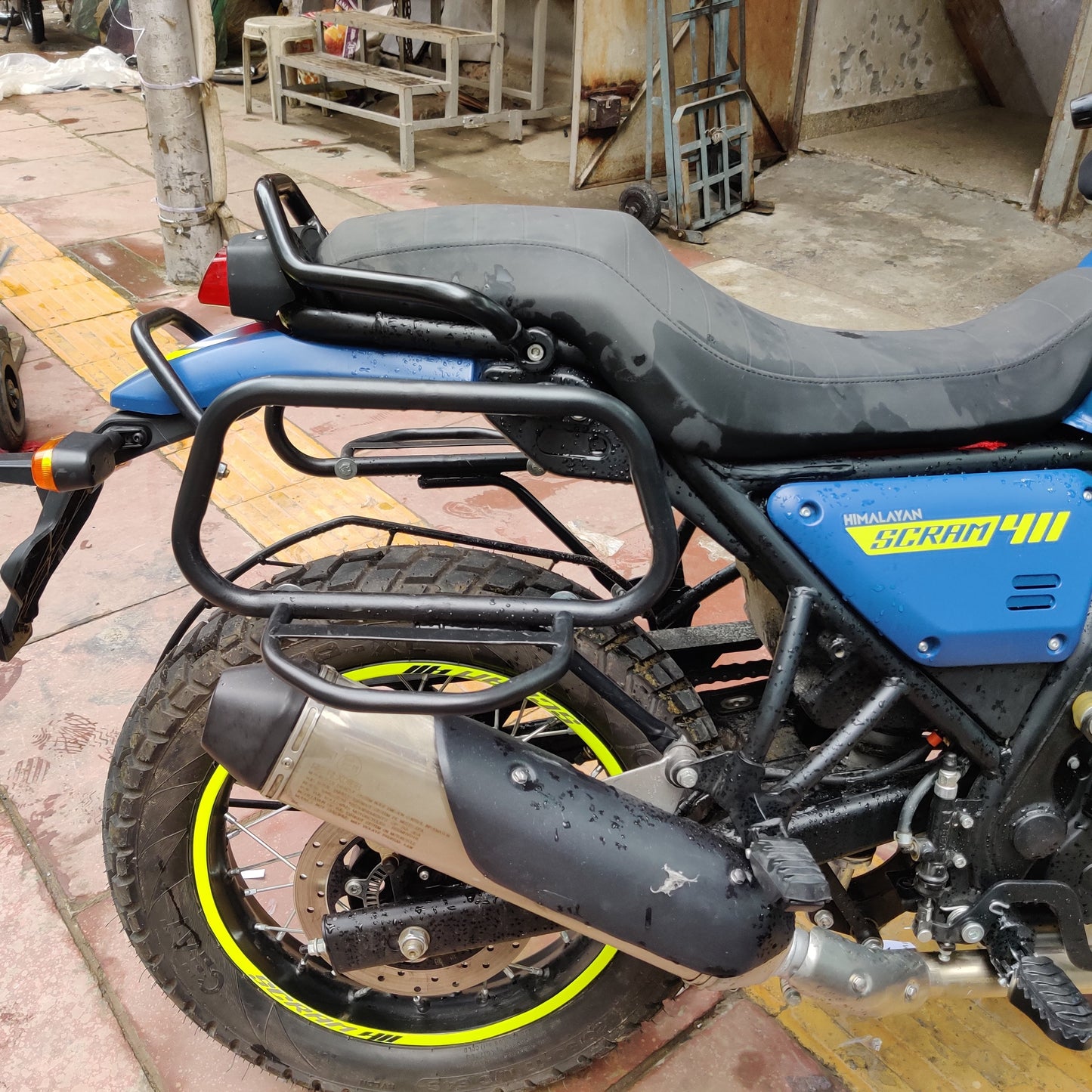 Premium Footrest Saddle Stay for Himalayan & Royal Enfield Scram 411