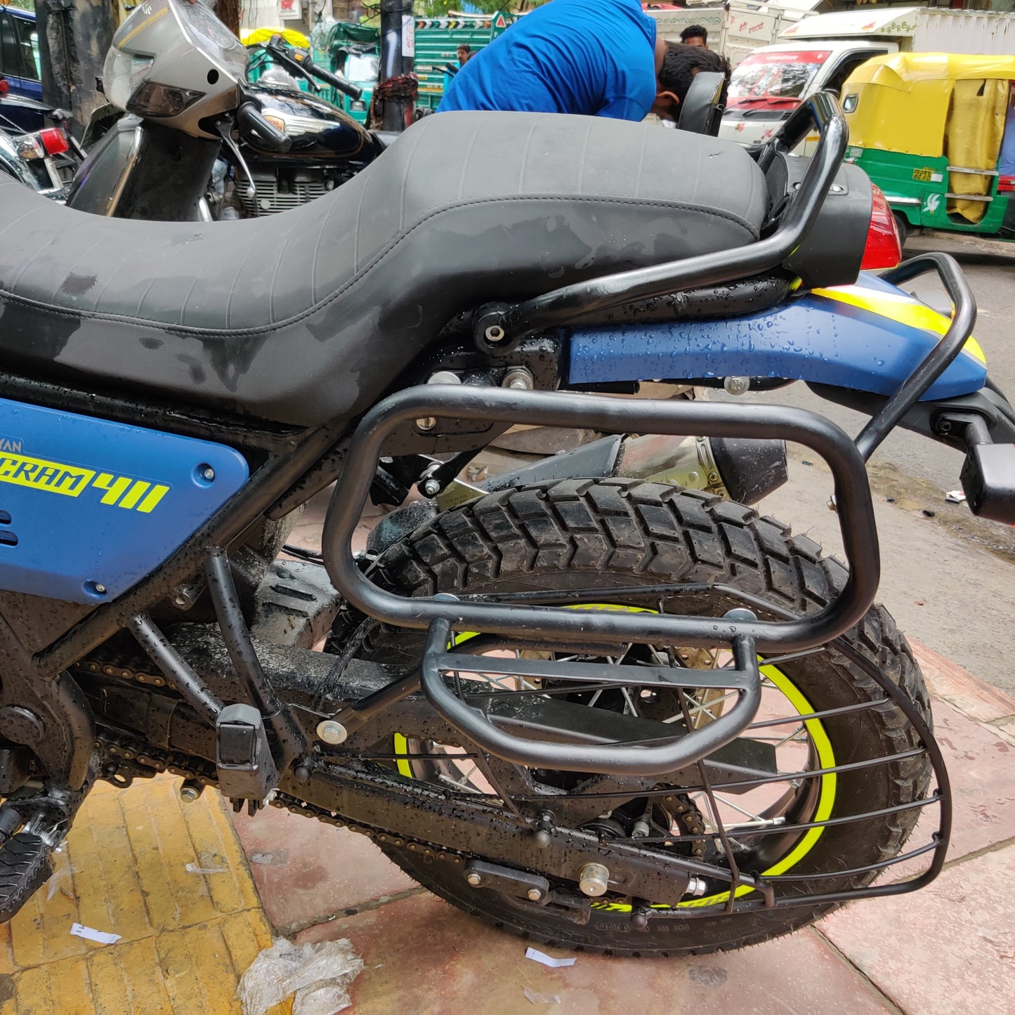 Premium Footrest Saddle Stay for Himalayan & Royal Enfield Scram 411