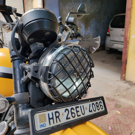 Headlight Grill (Box Pattern) for Yezdi Adventure & Scrambler