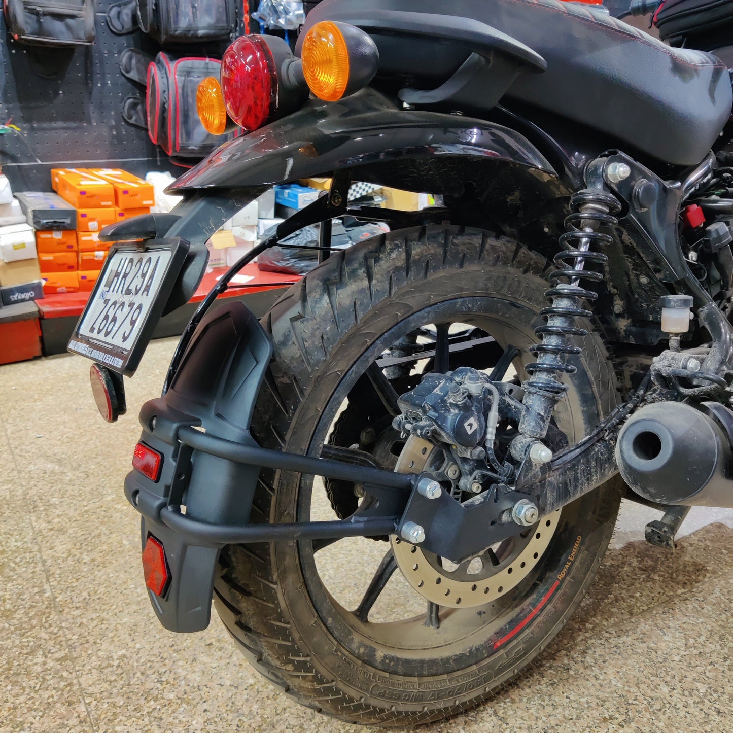 Universal   Tyre Hugger for Royal Enfield Hunter/Harley X440
