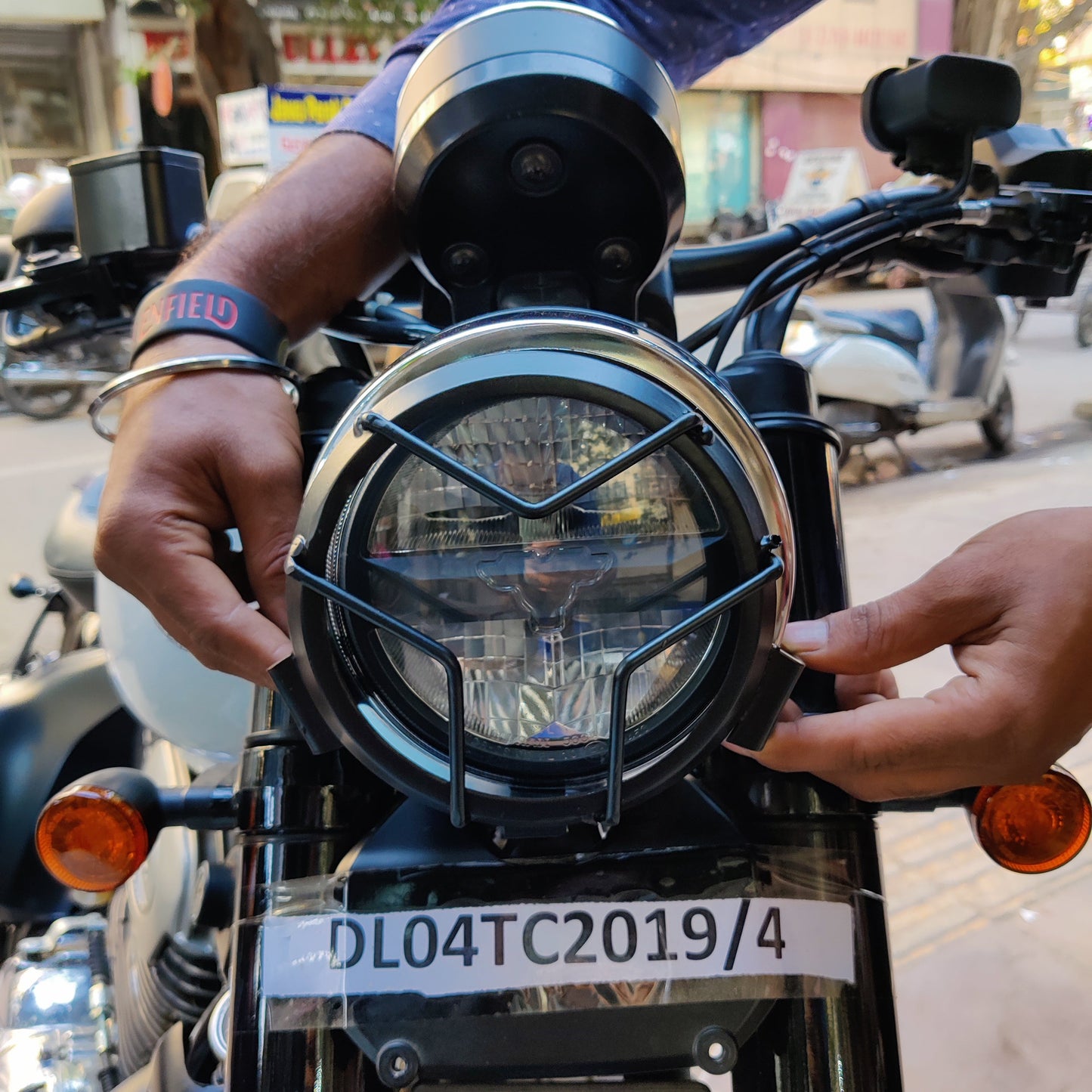 Headlight Grill for Yezdi Roadster & Jawa 42 Bobber