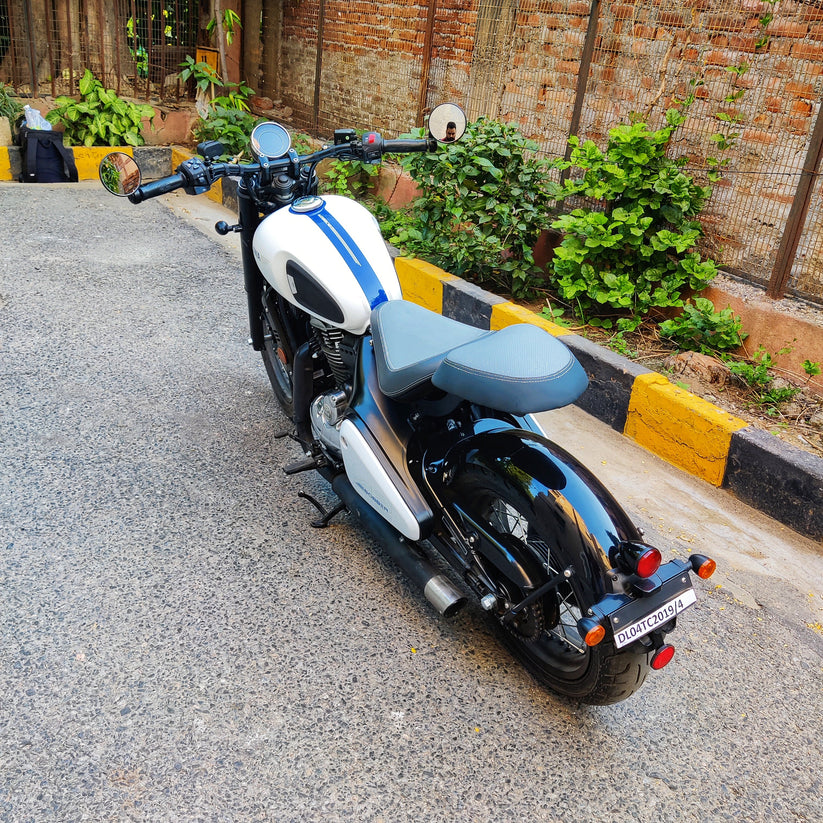 Premium Jawa 42 Bobber Custom Dual Seat - 180kg Load Capacity | Lifeti ...