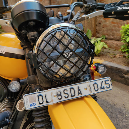 Headlight Grill (Box Pattern) for Yezdi Adventure & Scrambler